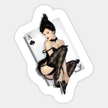 1Pcs Queen of Spades Sticker Funny Cartoon Sticker Waterproof For Laptop Car Skateboard Luggage Guitar Furnitur Sticker
1Pcs Queen of Spades Sticker Funny Cartoon Sticker Waterproof For Laptop Car Skateboard Luggage Guitar Furnitur Sticker