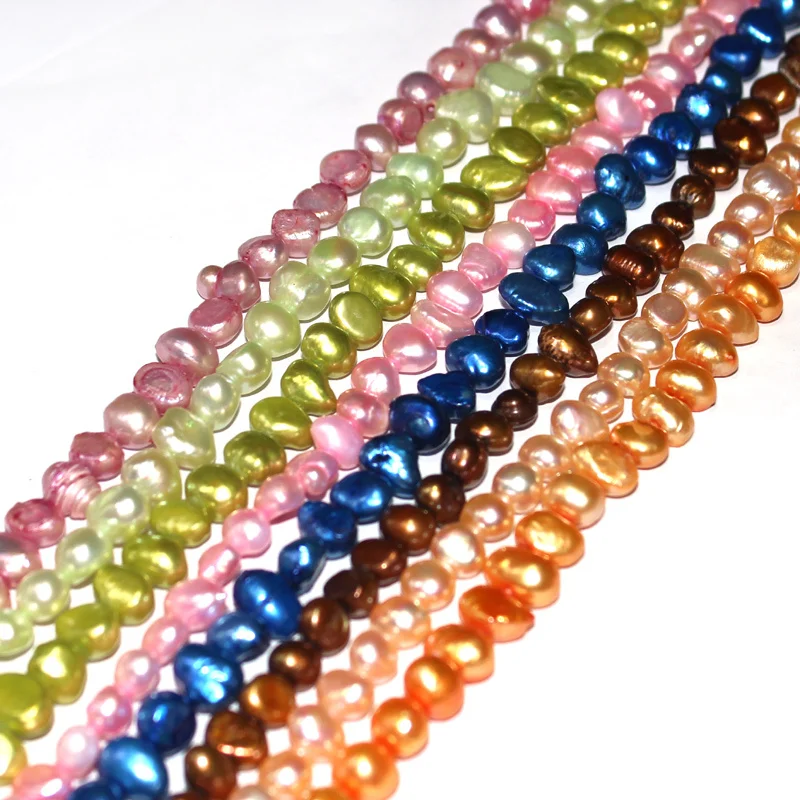 Free Shipping 6-7mm More Colors !! Wholesale Natural Baroque Potato Freshwater Pearl Craft Beads Strand 15"
Free Shipping 6-7mm More Colors !! Wholesale Natural Baroque Potato Freshwater Pearl Craft Beads Strand 15"