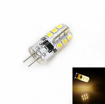 

HRSOD 10X G4 3W 140lm 3000K 24-SMD 2835 LED Warm White Light LED Corn Bulb (12V) New