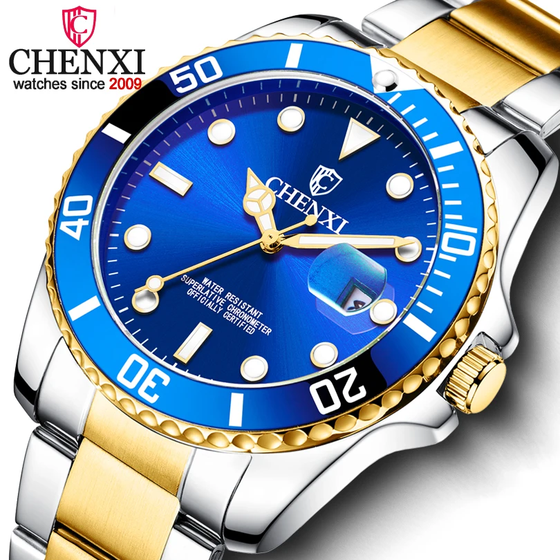 CHENXI 2019 New Top Brand Men Watches Men's Full Steel Waterproof Casual Quartz Date Clock Male Wrist watch Relogio Masculino
CHENXI 2019 New Top Brand Men Watches Men's Full Steel Waterproof Casual Quartz Date Clock Male Wrist watch Relogio Masculino