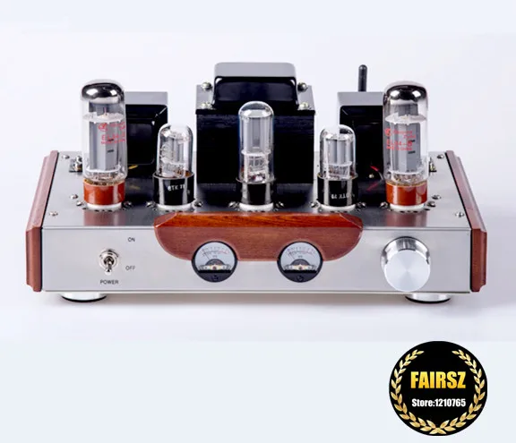 Himing Rivals Class A EL34 vacuum tube amplifier wooden meter version single-ended handmade 2*8W 110V~ 220V valve amplifier
Himing Rivals Class A EL34 vacuum tube amplifier wooden meter version single-ended handmade 2*8W 110V~ 220V valve amplifier
