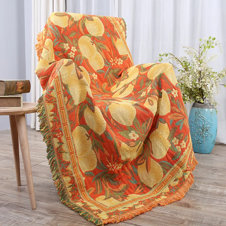 Drop Ship Peach Cotton Sofa Throw Blanket Knitted Chair Sofa Cover Towel Couch Carpet Soft Travel Plaids Cover Bedding Tapestry
Drop Ship Peach Cotton Sofa Throw Blanket Knitted Chair Sofa Cover Towel Couch Carpet Soft Travel Plaids Cover Bedding Tapestry
