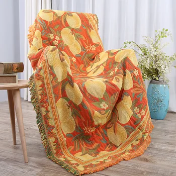 Drop Ship Peach Cotton Sofa Throw Blanket Knitted Chair Sofa Cover Towel Couch Carpet Soft Travel Plaids Cover Bedding Tapestry
Drop Ship Peach Cotton Sofa Throw Blanket Knitted Chair Sofa Cover Towel Couch Carpet Soft Travel Plaids Cover Bedding Tapestry