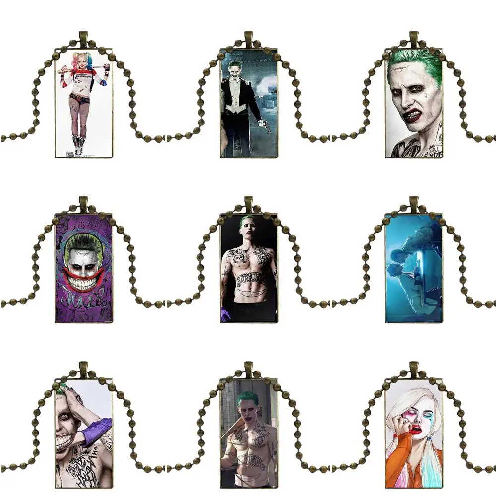 Suicide Squad Joker Harley Quinn For Wedding Fashion Necklace Handmade Rectangle Shape Choker Necklace Jewelry Multi Designs
Suicide Squad Joker Harley Quinn For Wedding Fashion Necklace Handmade Rectangle Shape Choker Necklace Jewelry Multi Designs