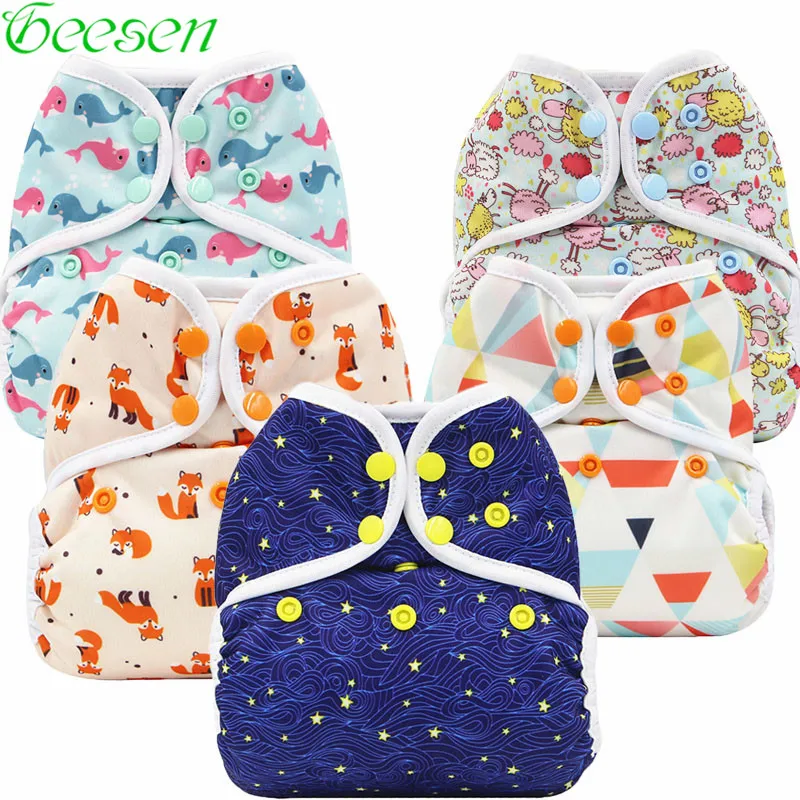5 PCS Reusable Diaper Cover Double Gussets Cloth Diaper Cover PUL Colorful Printed Washable Nappy Cover Waterproof For Baby
5 PCS Reusable Diaper Cover Double Gussets Cloth Diaper Cover PUL Colorful Printed Washable Nappy Cover Waterproof For Baby