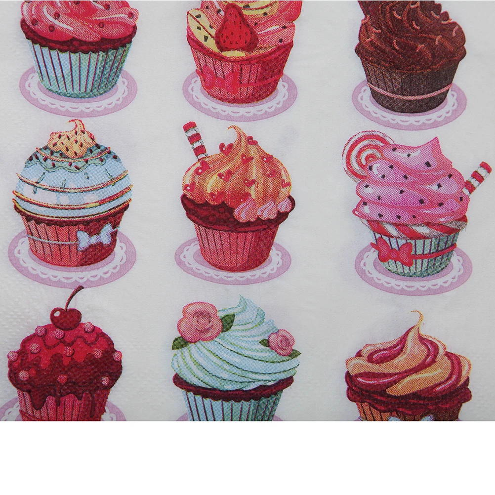 20pcs/bag Creative Design Cake Paper Napkin Tissue Decoupage Ornaments birthday Wedding Decoration party Supplies
20pcs/bag Creative Design Cake Paper Napkin Tissue Decoupage Ornaments birthday Wedding Decoration party Supplies