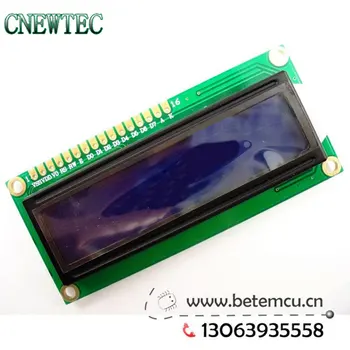 1602A Character 16x2 LCD Display Module Blue - 5V white Character/ Backlight 10PCS
1602A Character 16x2 LCD Display Module Blue - 5V white Character/ Backlight 10PCS