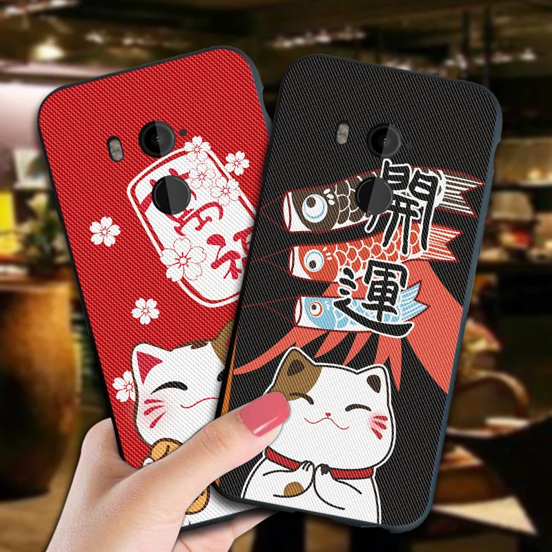 Silicone Phone Case For HTC Desire Eye 820 825 10 lifestyle / Pro Case 3D Cartoon Lucky Cat Cover For HTC U11 Plus / U ultra
Silicone Phone Case For HTC Desire Eye 820 825 10 lifestyle / Pro Case 3D Cartoon Lucky Cat Cover For HTC U11 Plus / U ultra