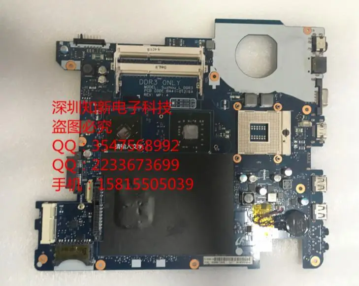 R428 R430 Laptop motherboard BA92-06003B BA41-01216A REV:MP1.4 DDR3 With graphic card full test
R428 R430 Laptop motherboard BA92-06003B BA41-01216A REV:MP1.4 DDR3 With graphic card full test