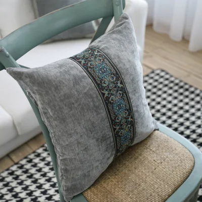 2018 New Vintage Europe Style Embroidery Cushion Cover housse Sofa Chair Bedding Hotel Decorative Pillow Case Cover With ball
2018 New Vintage Europe Style Embroidery Cushion Cover housse Sofa Chair Bedding Hotel Decorative Pillow Case Cover With ball