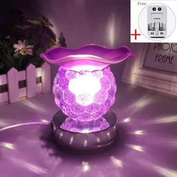 220V Creative Electric Plug Glass Aroma Lamps Office Desktop Modern Decoration Essential Oil Fragrance Burner Night Light Gifts
220V Creative Electric Plug Glass Aroma Lamps Office Desktop Modern Decoration Essential Oil Fragrance Burner Night Light Gifts