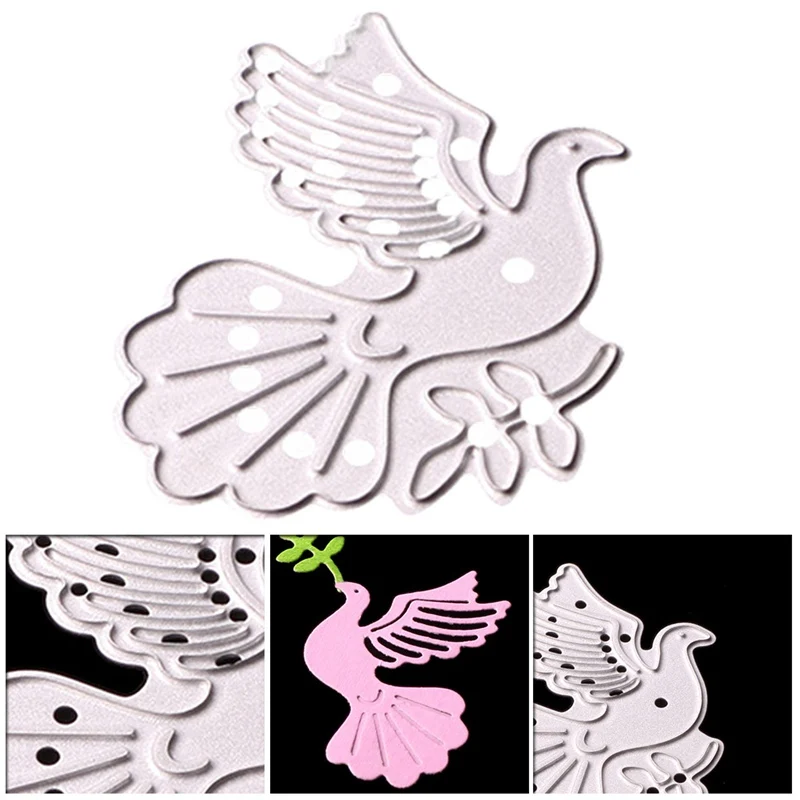 Children's Educational Pigeon Embossed Carbon Steel Knife Mold Cutting Dies Peace Dove Scrapbooking Card Album Paper Craft Party
Children's Educational Pigeon Embossed Carbon Steel Knife Mold Cutting Dies Peace Dove Scrapbooking Card Album Paper Craft Party