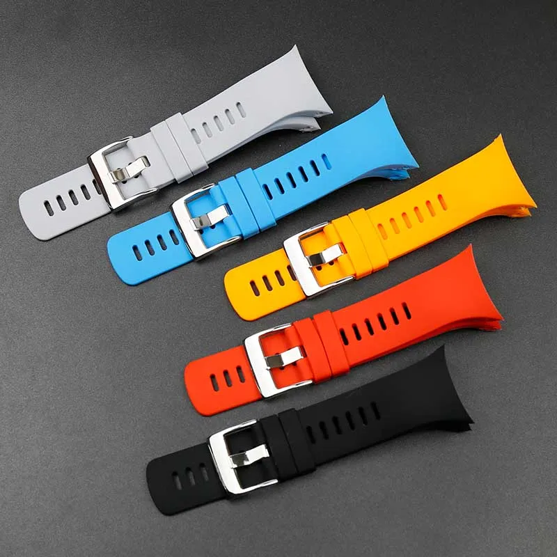 Резиновый ремешок мужской 24 мм для Suunto Ambit1/2/3 ремешок Женский водостойкий спортивный силиконовый ремешок с пряжкой
Резиновый ремешок мужской 24 мм для Suunto Ambit1/2/3 ремешок Женский водостойкий спортивный силиконовый ремешок с пряжкой