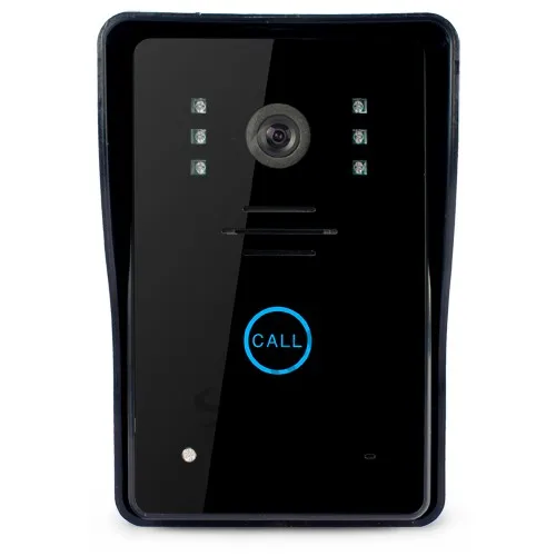 HOMSECUR 9 "ЖК сенсорный ключ видео телефон двери безопасности дома дверные звонки