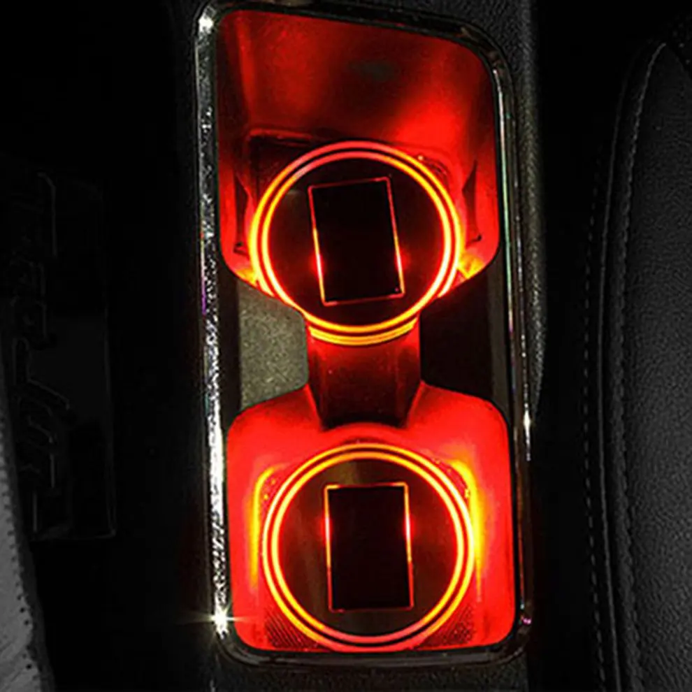 New Car Interior LED Water Cup Mat Pads Car Ambient Light Coaster All Automobile Brands Personality Decoration
New Car Interior LED Water Cup Mat Pads Car Ambient Light Coaster All Automobile Brands Personality Decoration