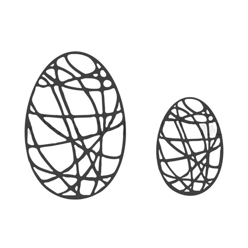 2PCS/set Easter Egg Metal Cutting Dies Stencils for DIY Scrapbooking Easter Album Decorative Embossing Card Crafts Template 2019
2PCS/set Easter Egg Metal Cutting Dies Stencils for DIY Scrapbooking Easter Album Decorative Embossing Card Crafts Template 2019