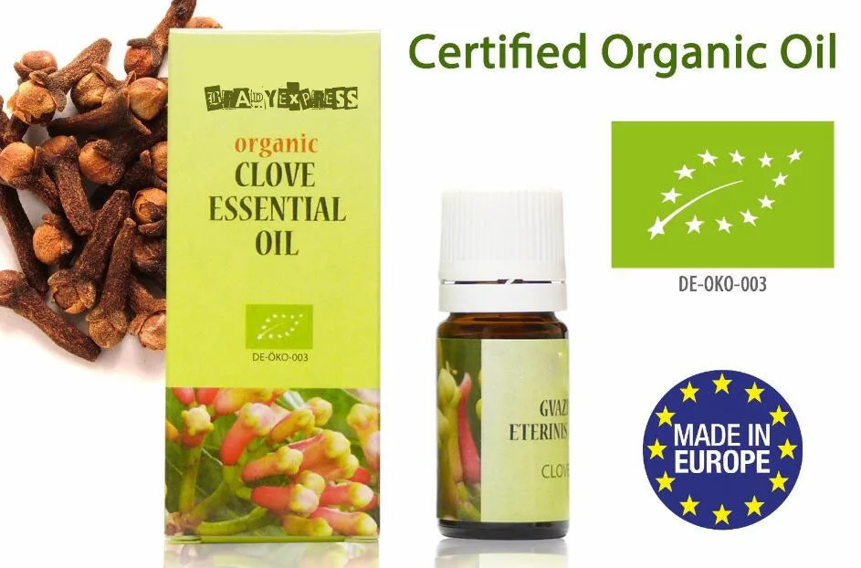Free Shipping 100% PURE ORGANIC CLOVE BUD ESSENTIAL OIL 5 ml | THERAPEUTIC & FOOD GRADE
Free Shipping 100% PURE ORGANIC CLOVE BUD ESSENTIAL OIL 5 ml | THERAPEUTIC & FOOD GRADE