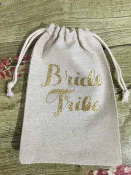 Bride Tribe bridal shower Hen party pouches wedding favor gift Muslin bags Bachelorette Hangover recovery emergancy Survival kit
Bride Tribe bridal shower Hen party pouches wedding favor gift Muslin bags Bachelorette Hangover recovery emergancy Survival kit