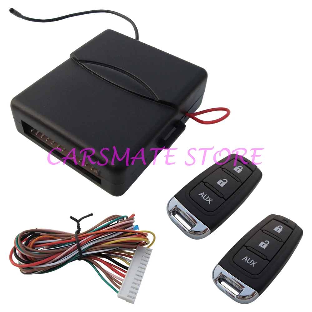 Popular Car Keyless Entry System with 3 Buttons AUX Remote Controls Lock / Unlock / Trunk Release for 12V Cars Carsmate
Popular Car Keyless Entry System with 3 Buttons AUX Remote Controls Lock / Unlock / Trunk Release for 12V Cars Carsmate