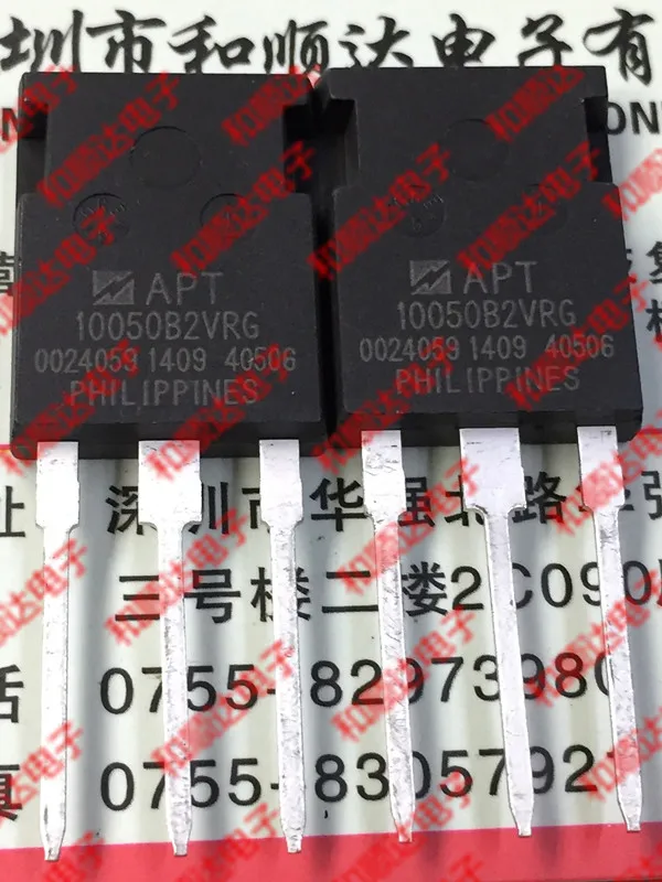 10 pieces/lot APT10050B2VRG TO-247 1000V 21A