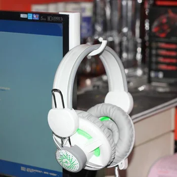 1pc Universal Hooks Headphone Headset Hanger Wall PC Monitor Earphone Stand Holder Rack Sep4 Earphone Accessories
1pc Universal Hooks Headphone Headset Hanger Wall PC Monitor Earphone Stand Holder Rack Sep4 Earphone Accessories