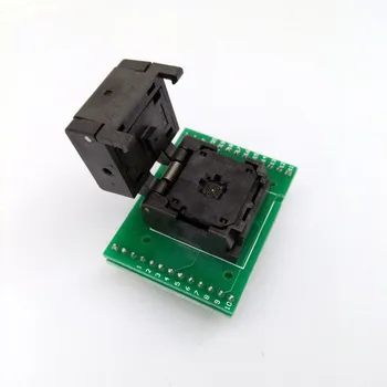 QFN32 MLF32 IC Pitch 0.5 IC550-0324-007-G Burn in/Test/Programming Socket Clamshell Chip Size 5*5 Flash Adapter Double PCB
QFN32 MLF32 IC Pitch 0.5 IC550-0324-007-G Burn in/Test/Programming Socket Clamshell Chip Size 5*5 Flash Adapter Double PCB