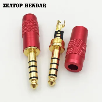10Pcs 4.4mm 5 Pole Male Full Balanced Headphone Plug 19.5mm for Sony NW-WM1Z NW-WM1A AMP Player Connector
10Pcs 4.4mm 5 Pole Male Full Balanced Headphone Plug 19.5mm for Sony NW-WM1Z NW-WM1A AMP Player Connector