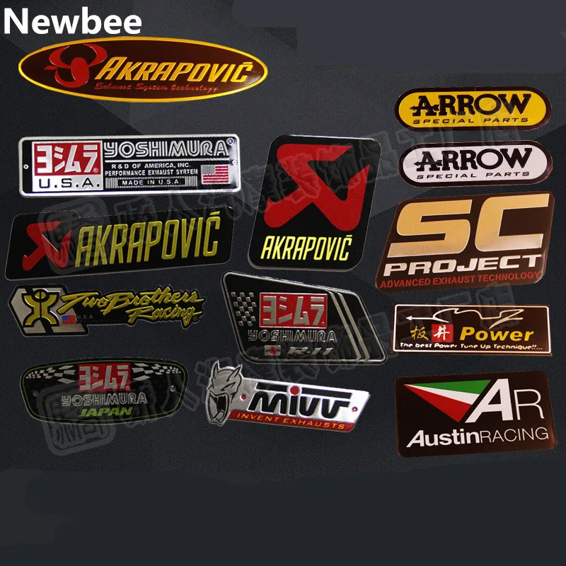 Newbee Aluminium Motorcycle Exhaust Pipe Decal Sticker For Yoshimura Scorpio Yamaha Honda Kawasaki Suzuki Benelli Aprilia
Newbee Aluminium Motorcycle Exhaust Pipe Decal Sticker For Yoshimura Scorpio Yamaha Honda Kawasaki Suzuki Benelli Aprilia