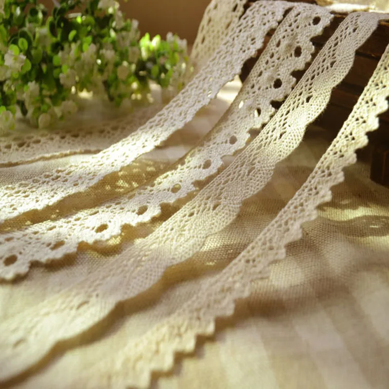 2 yards/lot Cotton Lace DIY Handmade Patchwork Fabric Ribbon Trim Sewing Material Accessories Home Decoration
2 yards/lot Cotton Lace DIY Handmade Patchwork Fabric Ribbon Trim Sewing Material Accessories Home Decoration