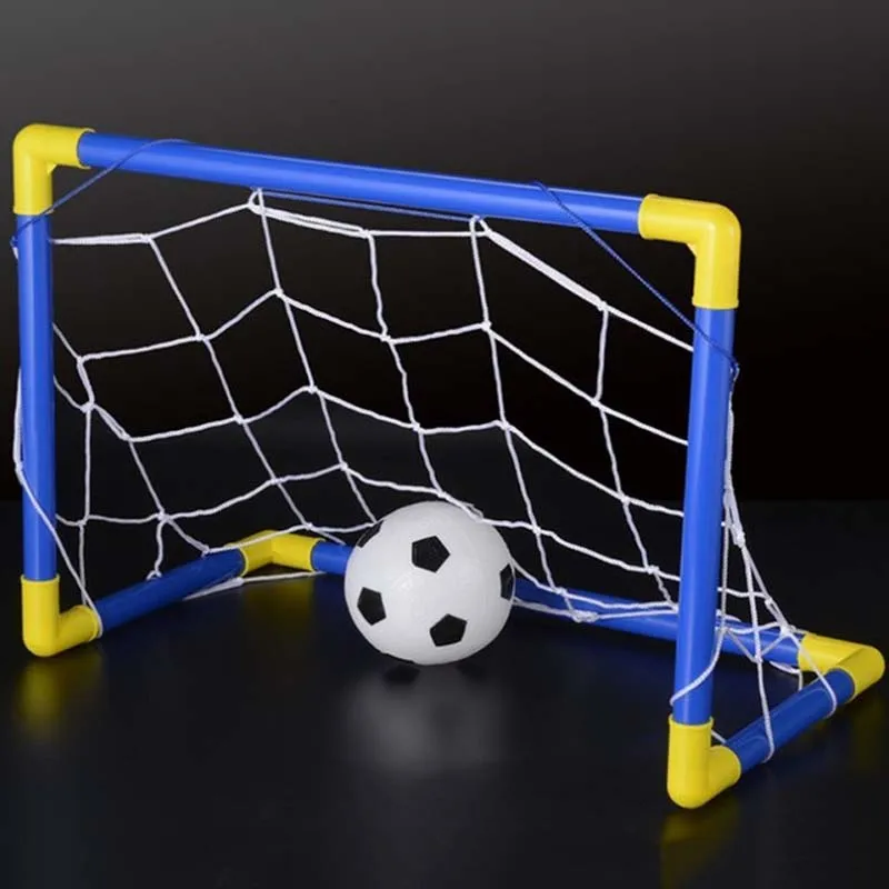 Football Soccer Goal Post Frame Set With Football Net Pegs Ball Pump Children Training Practice Sets Children's Sports Mini toys
Football Soccer Goal Post Frame Set With Football Net Pegs Ball Pump Children Training Practice Sets Children's Sports Mini toys