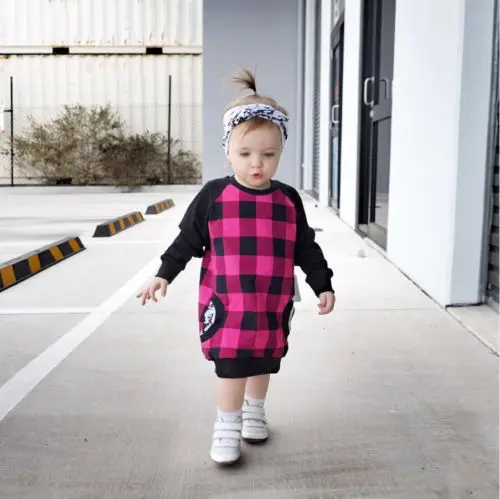 Baby Kid Girl Long Sleeve Dress Kids princess Tartan Party Pageant Plaid Dresses + Floral Headband
Baby Kid Girl Long Sleeve Dress Kids princess Tartan Party Pageant Plaid Dresses + Floral Headband