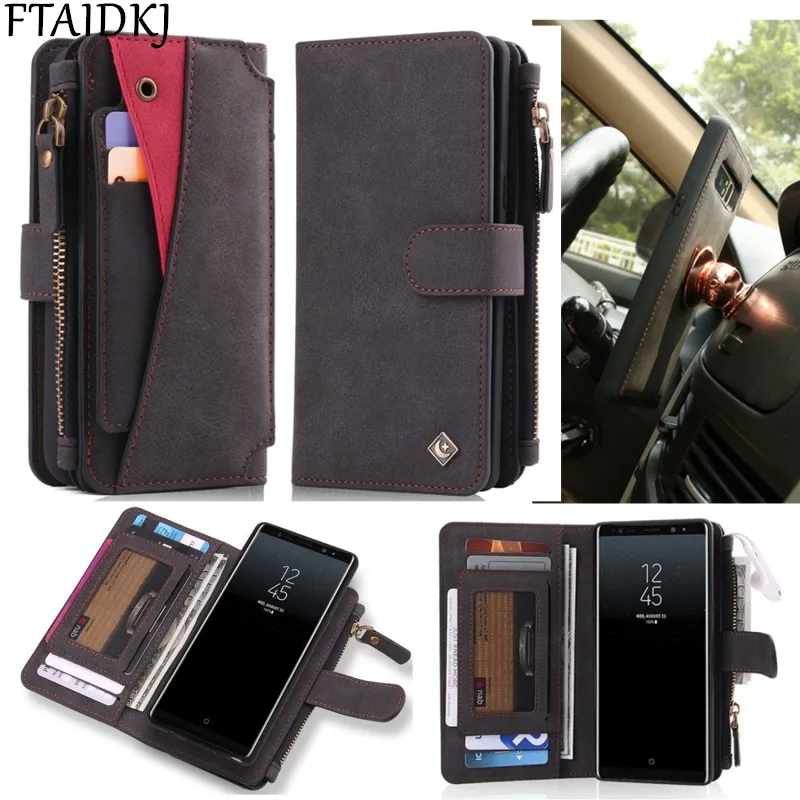 Retro Leather Multifunction Magnetic Case 2in1 Design For Samsung Note 8 9 S7 Edge S8 S9 Plus Wallet Card Detachable Filp Purse
Retro Leather Multifunction Magnetic Case 2in1 Design For Samsung Note 8 9 S7 Edge S8 S9 Plus Wallet Card Detachable Filp Purse