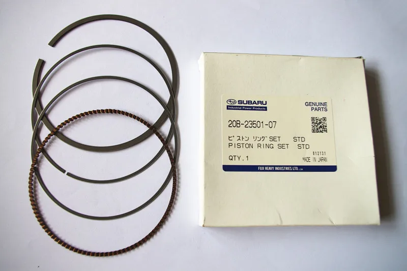 Genuine Piston ring (old type 4 pcs pack ) for Robin Subaru EX40 engine motor # 20B-23501-07
Genuine Piston ring (old type 4 pcs pack ) for Robin Subaru EX40 engine motor # 20B-23501-07