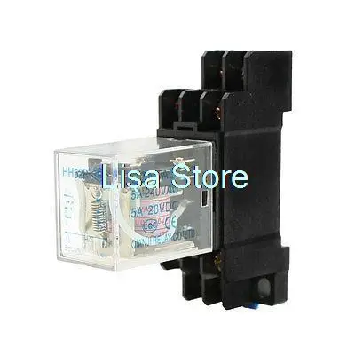 HH52P din-рейка AC 220 В катушка DPDT 8P универсальное реле мощности w DYF08A база
HH52P din-рейка AC 220 В катушка DPDT 8P универсальное реле мощности w DYF08A база