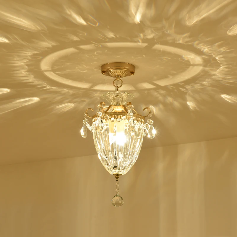 American rustic porch light E27 Crystal Ceiling fixtures for Entrance Corridor Bar Balcony pendant lights Crystal surface Lamp
American rustic porch light E27 Crystal Ceiling fixtures for Entrance Corridor Bar Balcony pendant lights Crystal surface Lamp