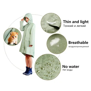 Long Raincoat Women Adults Rain Coat Breathable Ladies Portable Water-Repellent Rain Poncho Men Windbreaker Women Jacket LZO171
Long Raincoat Women Adults Rain Coat Breathable Ladies Portable Water-Repellent Rain Poncho Men Windbreaker Women Jacket LZO171