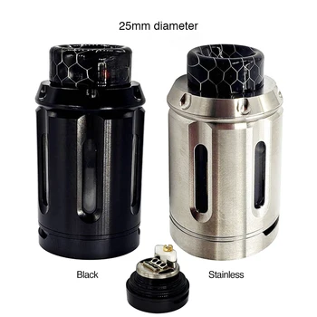 NEW Heavengifts Squid Industries PeaceMaker XL RTA 4ml Capacity with Single Coil Build Deck & 25mm Diameter VS VLS RDA
NEW Heavengifts Squid Industries PeaceMaker XL RTA 4ml Capacity with Single Coil Build Deck & 25mm Diameter VS VLS RDA