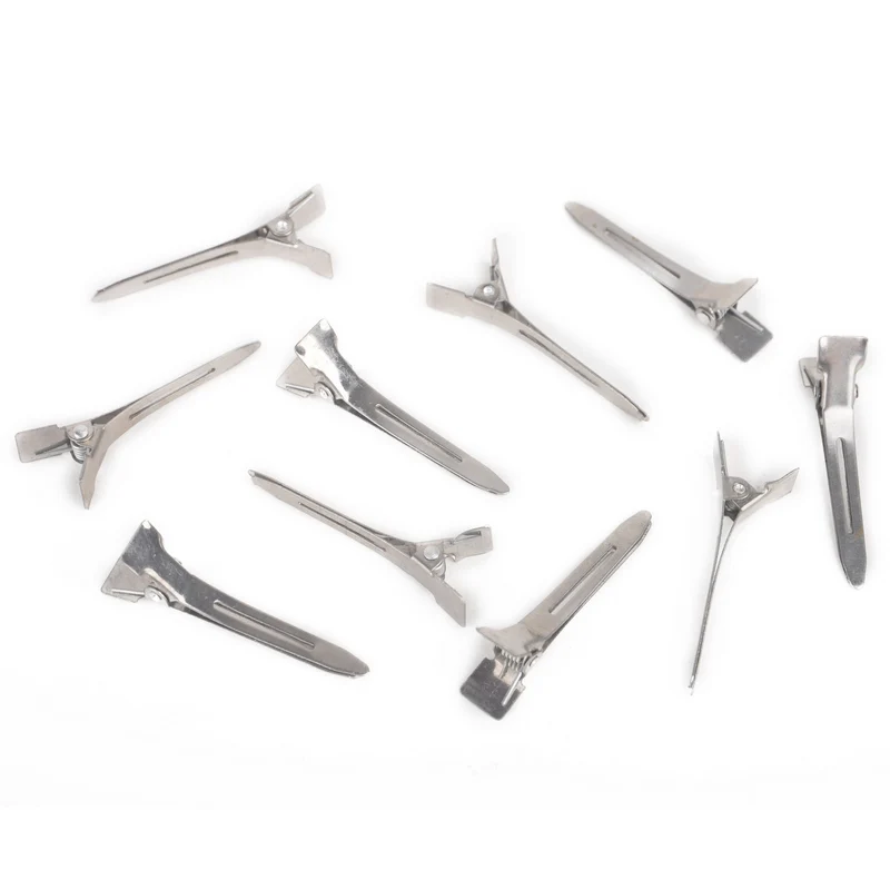 50Pcs DIY Modish Flat Metal Single Prong Alligator Hair Clips Barrette for Bows Silver Hairpins For Hair Styling Tools
50Pcs DIY Modish Flat Metal Single Prong Alligator Hair Clips Barrette for Bows Silver Hairpins For Hair Styling Tools