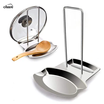 Stainless Steel Lid and Spoon Rest Utensils Lid Holder Spoon Holder Lid Rest Lid Shelf Kitchen Utensils Holders In Silver
Stainless Steel Lid and Spoon Rest Utensils Lid Holder Spoon Holder Lid Rest Lid Shelf Kitchen Utensils Holders In Silver
