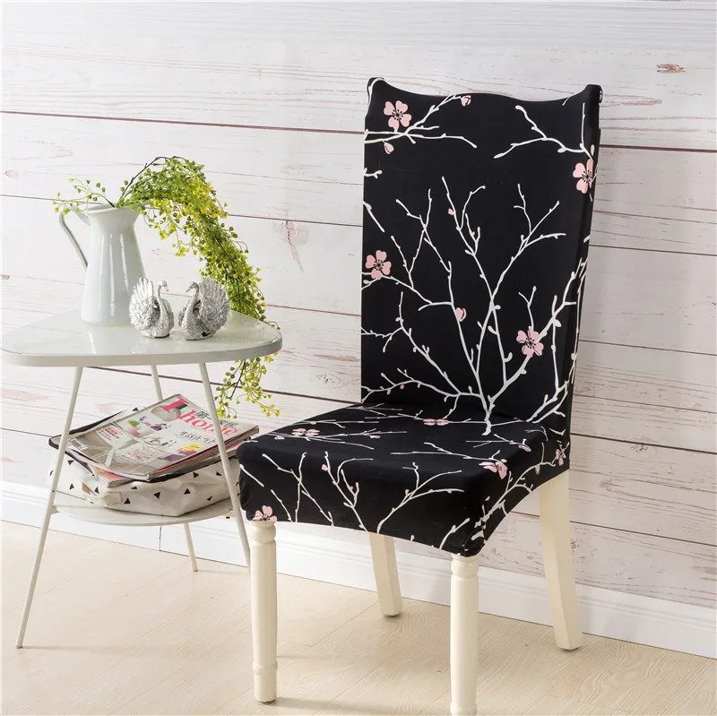 

1PC Big Elastic Chair Cover Washable Removable Seat Covers Stretch Slipcovers Used For Wedding Banquet Hotel Dining Room