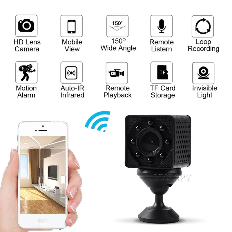 WiFi-99R 4K Mini Camera Auto IR Night Vision Motion Detection Alarm Wide Angle HD 1080P Video Audio Recorder Micro Wireless Cam
WiFi-99R 4K Mini Camera Auto IR Night Vision Motion Detection Alarm Wide Angle HD 1080P Video Audio Recorder Micro Wireless Cam