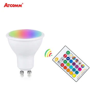 10W GU10 RGBW LED Spotlight Bulb GU5.3 Multi Colors SMD 5730 Dimmable RGBW Diode Light Bulb
10W GU10 RGBW LED Spotlight Bulb GU5.3 Multi Colors SMD 5730 Dimmable RGBW Diode Light Bulb