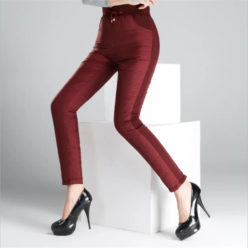 Woman Winter Plus Size 100% White Duck Down Pants Female Oversized Thick Down Trousers Lady Warm Down Capris Women Fall Pantalon
Woman Winter Plus Size 100% White Duck Down Pants Female Oversized Thick Down Trousers Lady Warm Down Capris Women Fall Pantalon