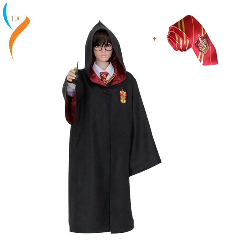 Kids Adult for Hermione Ron cosplay Harri Potter Robe Cape Cloak Gryffindor/SlytherinRavenclaw/Hufflepuff Robe Cosplay Costumes
Kids Adult for Hermione Ron cosplay Harri Potter Robe Cape Cloak Gryffindor/SlytherinRavenclaw/Hufflepuff Robe Cosplay Costumes