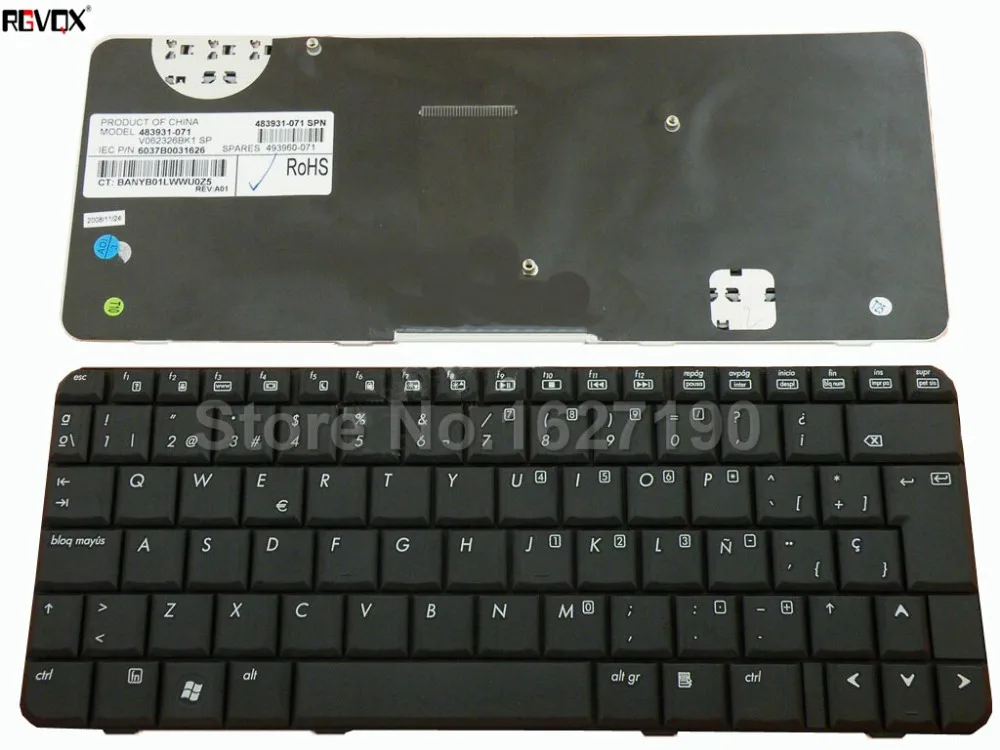 New SP keyboard laptop For HP CQ20 2230S BLACK PN:483931-071 V062326BK1 6037B0031626 493960-071 MP-06776E0-9301 6037B0031526
New SP keyboard laptop For HP CQ20 2230S BLACK PN:483931-071 V062326BK1 6037B0031626 493960-071 MP-06776E0-9301 6037B0031526