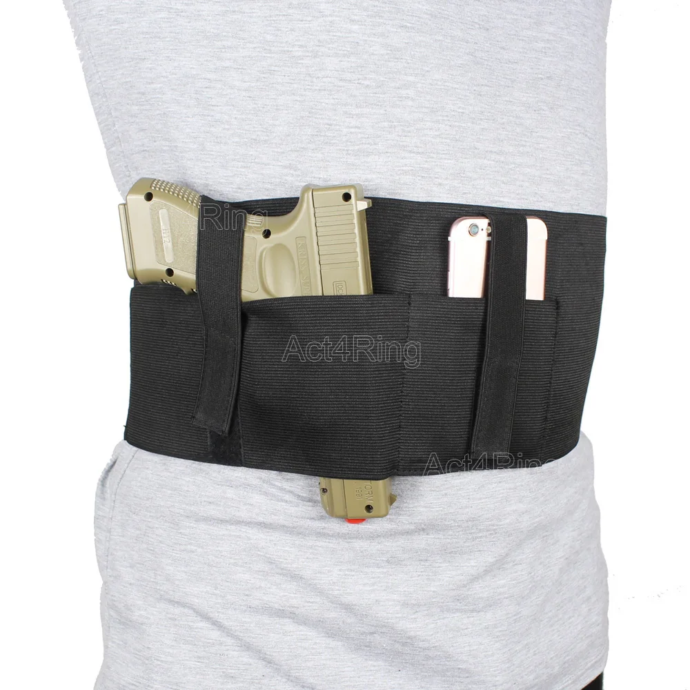 Versatile Belly Band Holster Concealed Carry with Magazine Pouch & 2 Elastic Straps Fits Glock,Sig Sauer
Versatile Belly Band Holster Concealed Carry with Magazine Pouch & 2 Elastic Straps Fits Glock,Sig Sauer