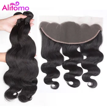 Alitomo Remy Human Hair Bundles With Frontal Closure 3 Bundles Body Wave Lace Frontal With Bundles Brazilian Hair Weave Bundles
Alitomo Remy Human Hair Bundles With Frontal Closure 3 Bundles Body Wave Lace Frontal With Bundles Brazilian Hair Weave Bundles