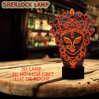 Unique Chinese Style 3D Peking Opera LED Lamp Innovative Gadget Decor 7 Colors Changing Night Light USB Home lighting RC Toy
Unique Chinese Style 3D Peking Opera LED Lamp Innovative Gadget Decor 7 Colors Changing Night Light USB Home lighting RC Toy