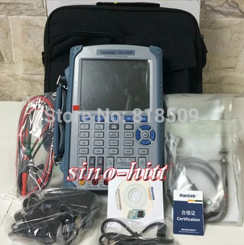 Оригинальные Hantek DSO1202B 200 мГц 1GSa/s 2 канала Осциллограф Scopemeter мультиметр 2in1 USB 5 6