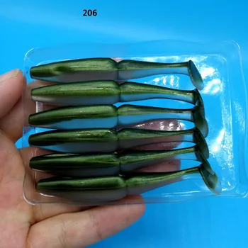 NOEBY 24PCS/LOT 3.2G/7CM T-Tail soft lure Bait 2-Segmented bait Wobblers Pesca Handmade Bass Fishing bait Tackle
NOEBY 24PCS/LOT 3.2G/7CM T-Tail soft lure Bait 2-Segmented bait Wobblers Pesca Handmade Bass Fishing bait Tackle
